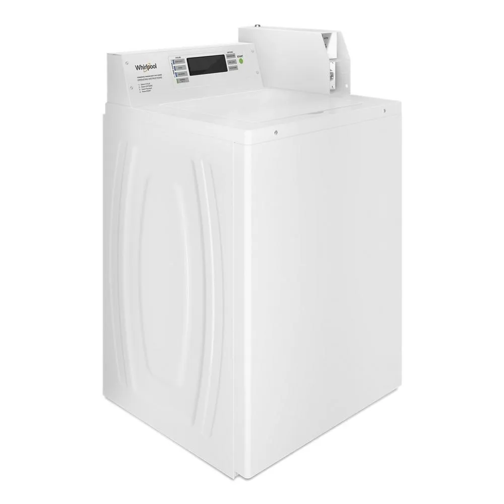 Whirlpool CAE2779JQ Commercial Top-Load Washer With Factory-Installed Coin Drop And Coin Box