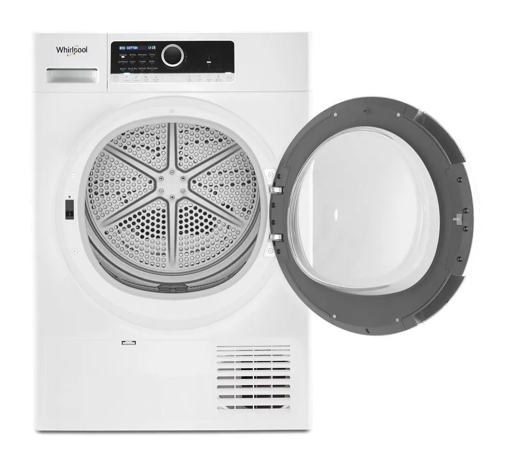Whirlpool WCD3090JW 4.3 Cu. Ft. 24 Small Space Ventless Dryer