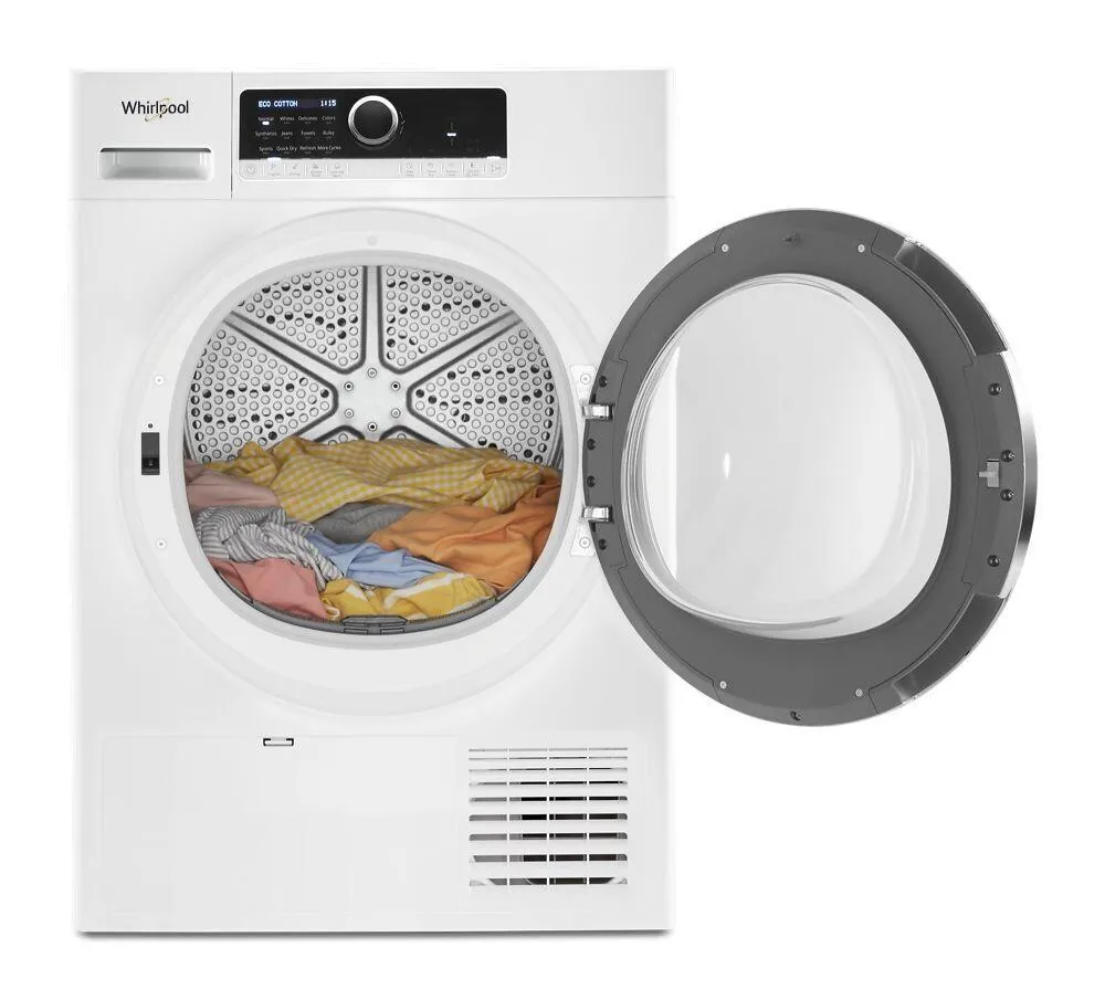 Whirlpool WCD5090JW 4.3 Cu. Ft. 24 Small Space Ventless Dryer