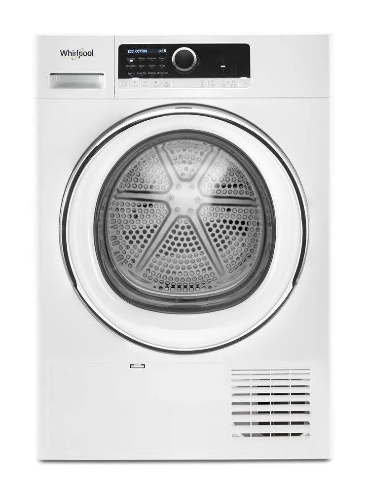 Whirlpool WCD5090JW 4.3 Cu. Ft. 24 Small Space Ventless Dryer