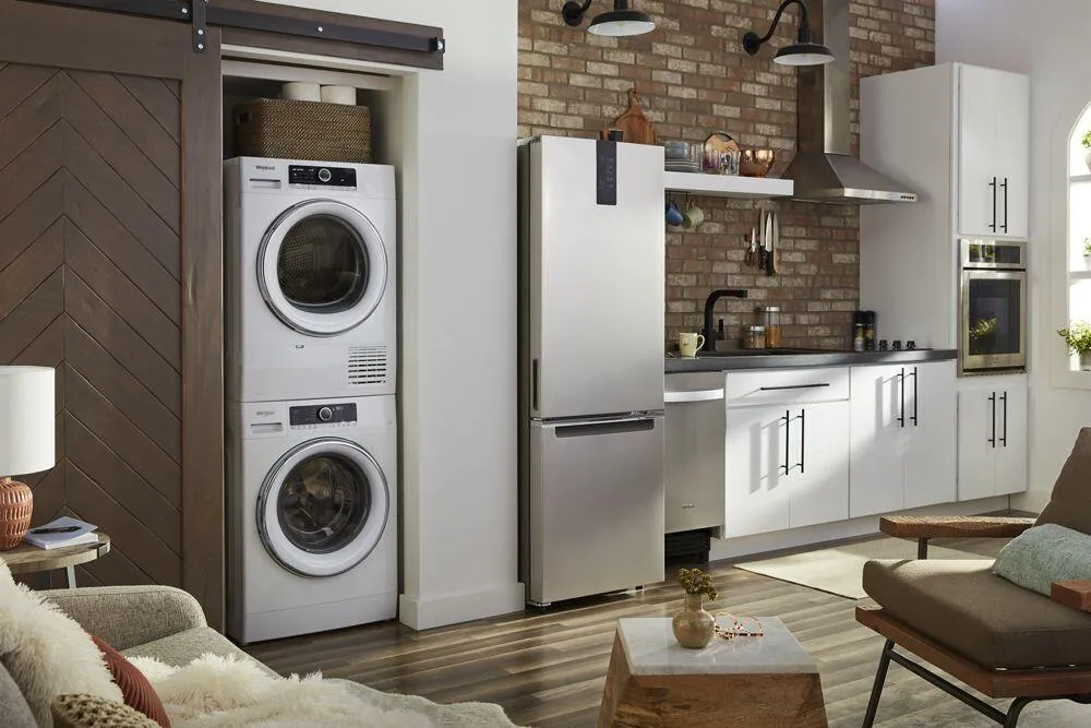 Whirlpool WCD5090JW 4.3 Cu. Ft. 24 Small Space Ventless Dryer