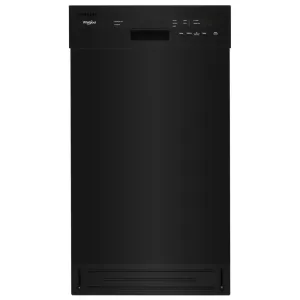 Whirlpool WDPS5118PB Small-Space Compact Dishwasher With Stainless Steel Tub