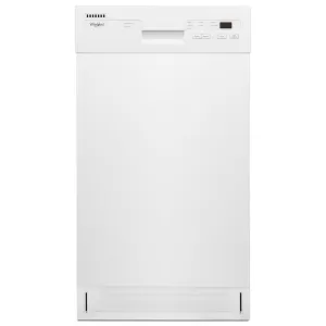 Whirlpool WDPS5118PW Small-Space Compact Dishwasher With Stainless Steel Tub