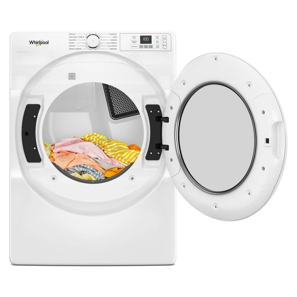 Whirlpool WED4720RW 7.4 Cu. Ft. Smart Front Load Energy Star Electric Dryer With Quick Dry