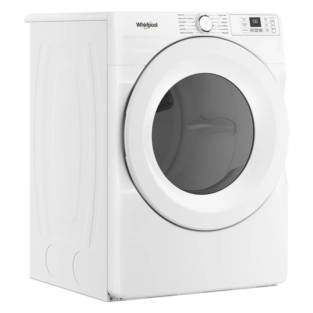 Whirlpool WED4720RW 7.4 Cu. Ft. Smart Front Load Energy Star Electric Dryer With Quick Dry