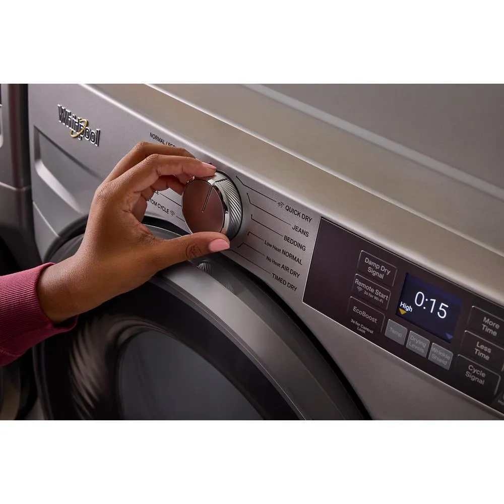 Whirlpool WED5720RR 7.4 Cu. Ft. Smart Front Load Energy Star Electric Dryer With Wrinkle Shield&#8482; Option