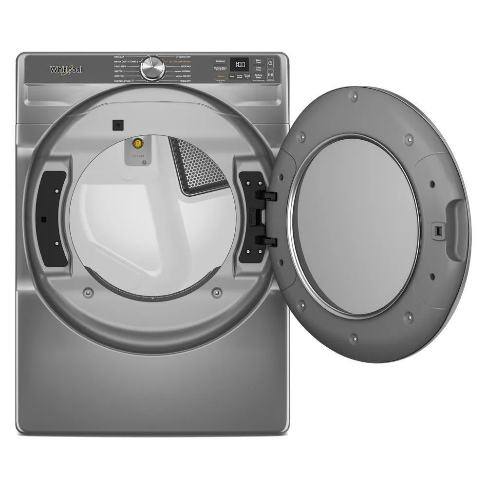 Whirlpool WED6720RR 7.4 Cu. Ft. Smart Front Load Energy Star Electric Dryer With Steam Capabilities