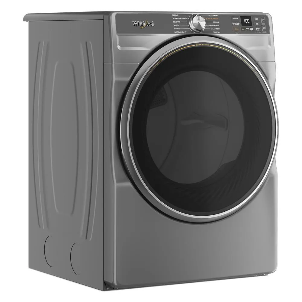 Whirlpool WED6720RR 7.4 Cu. Ft. Smart Front Load Energy Star Electric Dryer With Steam Capabilities