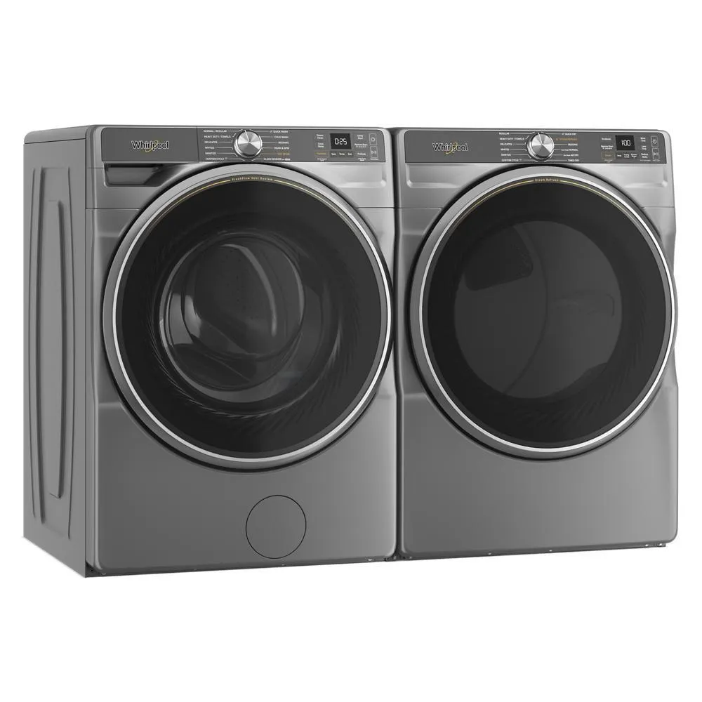 Whirlpool WED6720RR 7.4 Cu. Ft. Smart Front Load Energy Star Electric Dryer With Steam Capabilities