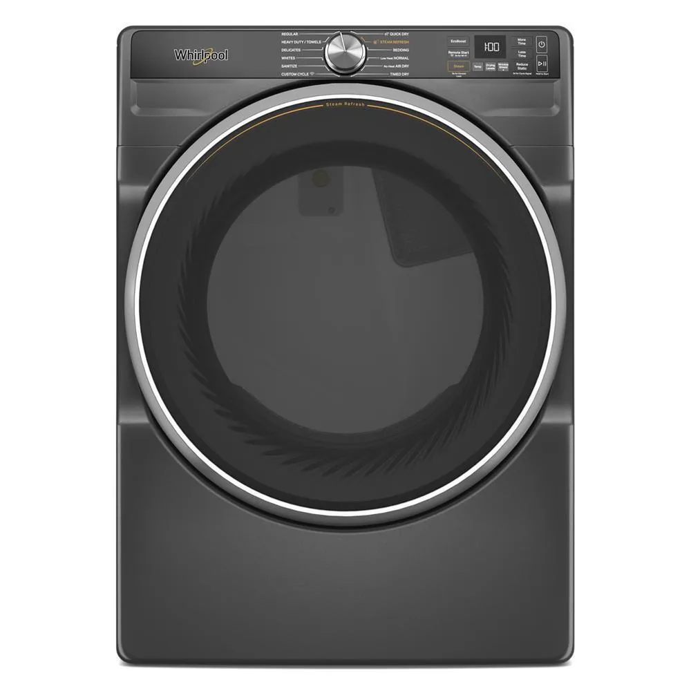 Whirlpool WED6720RU 7.4 Cu. Ft. Smart Front Load Energy Star Electric Dryer With Steam Capabilities