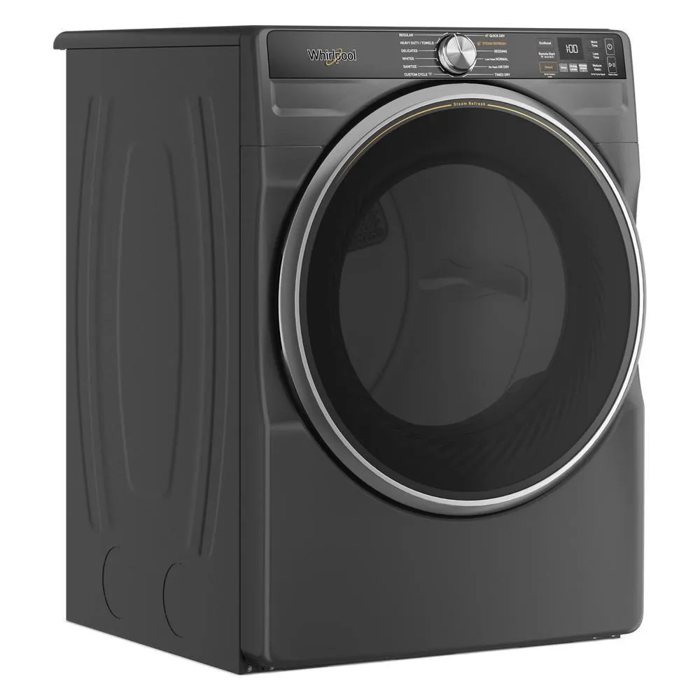 Whirlpool WED6720RU 7.4 Cu. Ft. Smart Front Load Energy Star Electric Dryer With Steam Capabilities