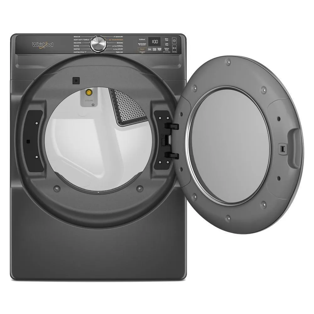 Whirlpool WED6720RU 7.4 Cu. Ft. Smart Front Load Energy Star Electric Dryer With Steam Capabilities