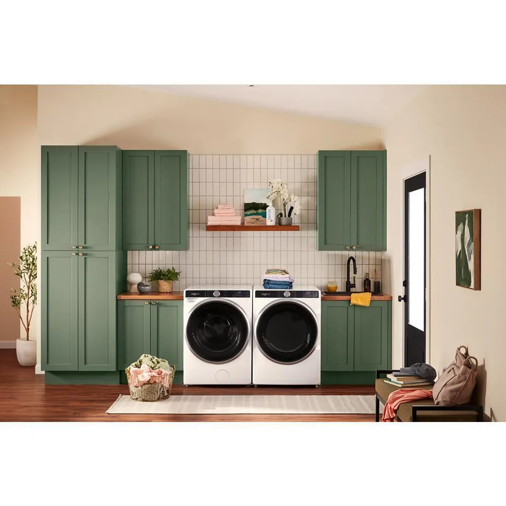 Whirlpool WED6720RW 7.4 Cu. Ft. Smart Front Load Energy Star Electric Dryer With Steam Capabilities