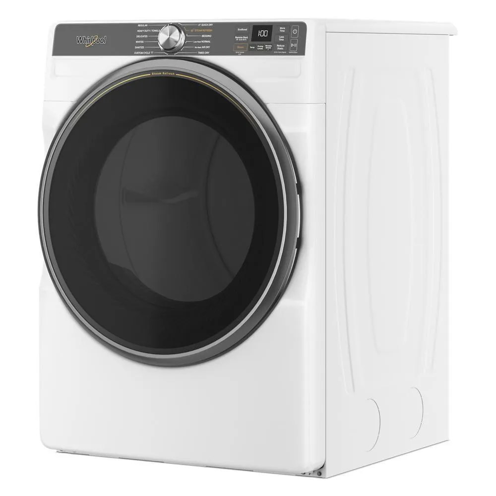 Whirlpool WED6720RW 7.4 Cu. Ft. Smart Front Load Energy Star Electric Dryer With Steam Capabilities