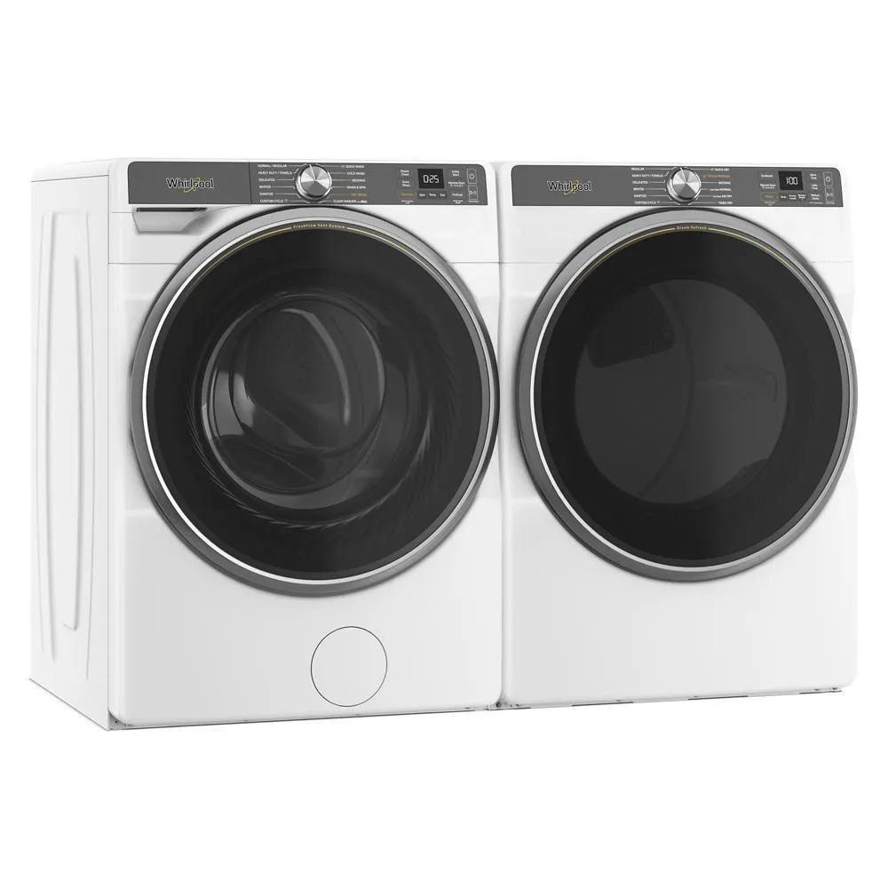 Whirlpool WED6720RW 7.4 Cu. Ft. Smart Front Load Energy Star Electric Dryer With Steam Capabilities