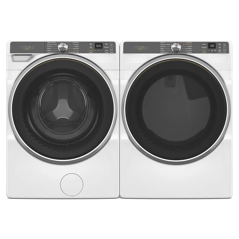Whirlpool WED6720RW 7.4 Cu. Ft. Smart Front Load Energy Star Electric Dryer With Steam Capabilities
