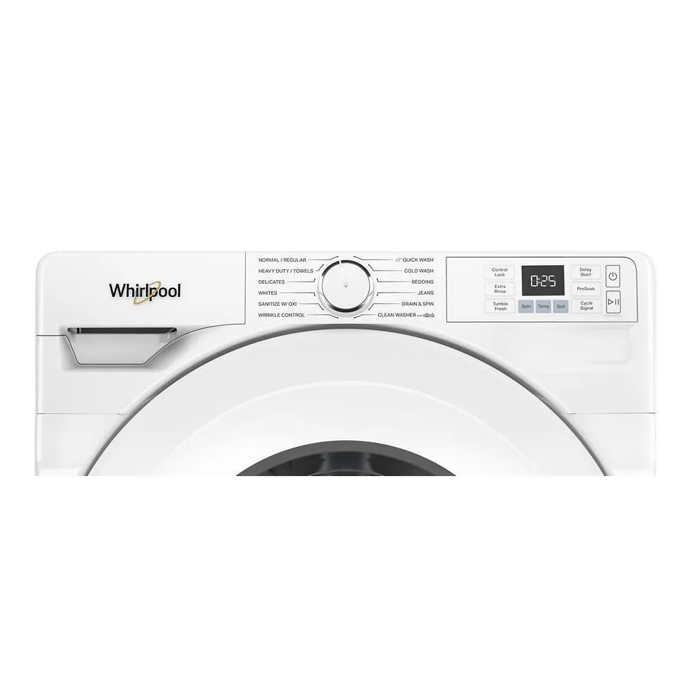 Whirlpool WFW4720RW 4.5 Cu. Ft. Front Load Energy Star Washer With Tumble Fresh Option