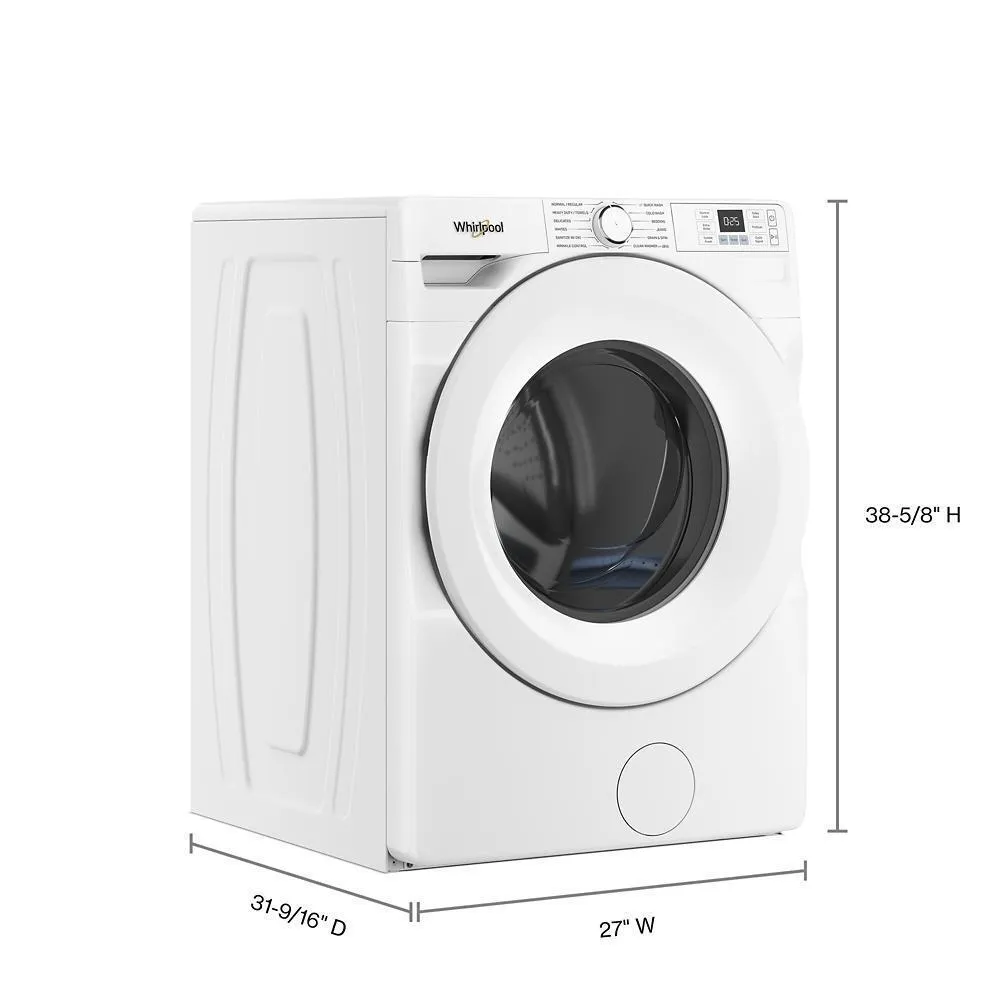 Whirlpool WFW4720RW 4.5 Cu. Ft. Front Load Energy Star Washer With Tumble Fresh Option