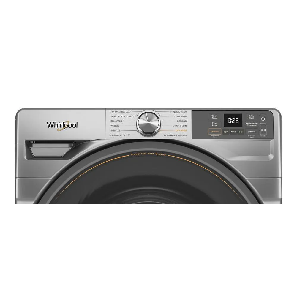 Whirlpool WFW5720RR 4.5 Cu. Ft. Smart Front Load Energy Star Washer With Freshflow&#8482; Vent System