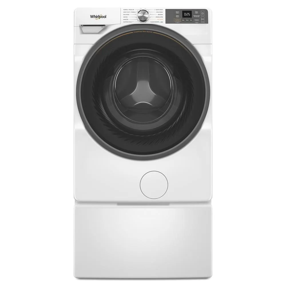 Whirlpool WFW5720RW 4.5 Cu. Ft. Smart Front Load Energy Star Washer With Freshflow&#8482; Vent System