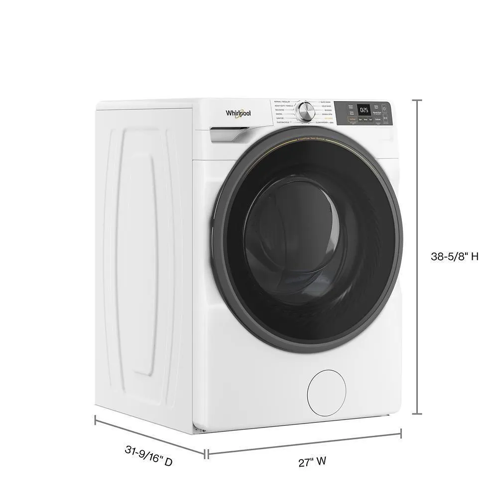 Whirlpool WFW5720RW 4.5 Cu. Ft. Smart Front Load Energy Star Washer With Freshflow&#8482; Vent System