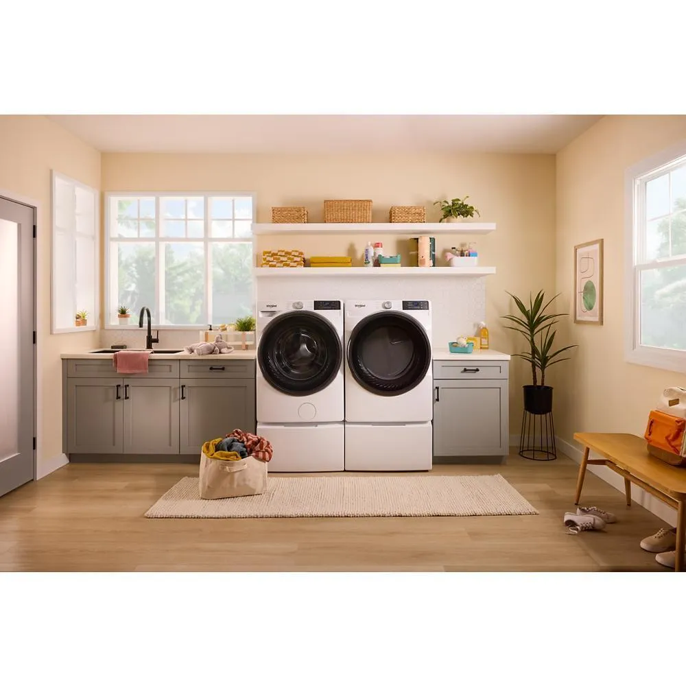 Whirlpool WFW5720RW 4.5 Cu. Ft. Smart Front Load Energy Star Washer With Freshflow&#8482; Vent System