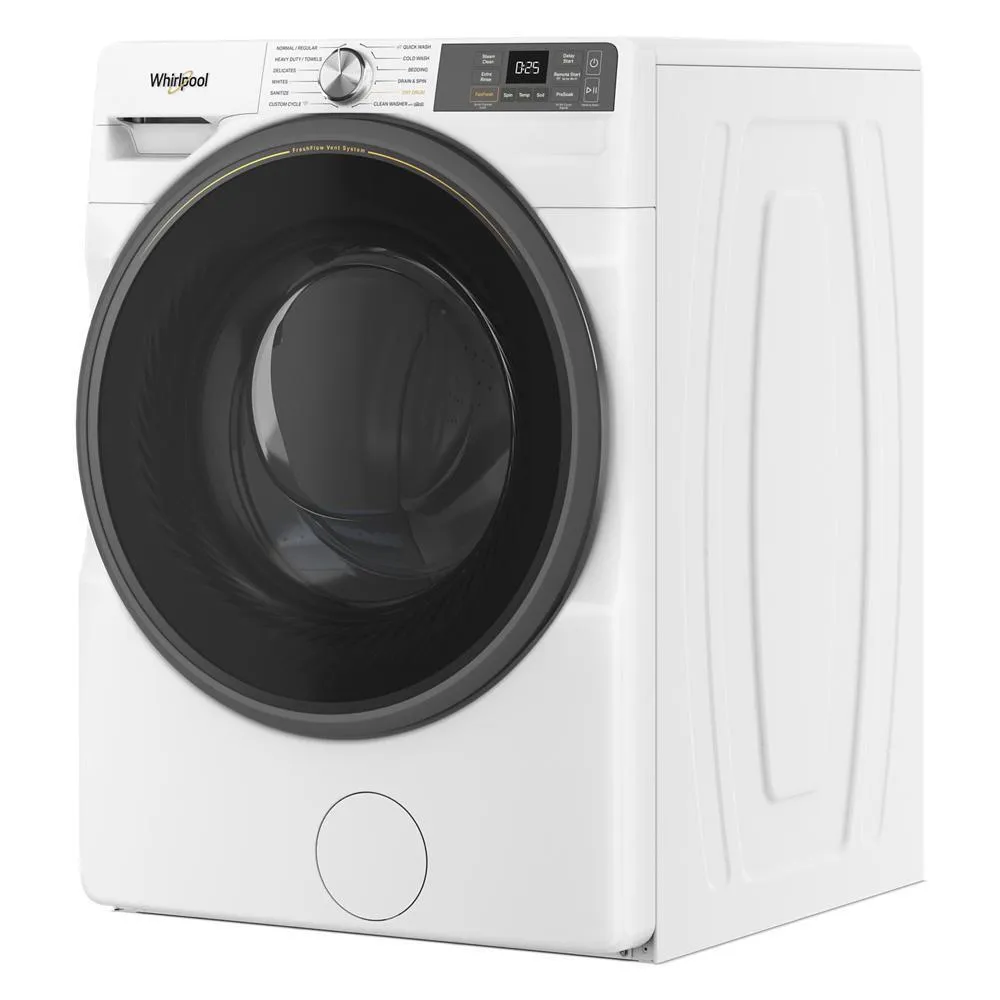 Whirlpool WFW5720RW 4.5 Cu. Ft. Smart Front Load Energy Star Washer With Freshflow&#8482; Vent System