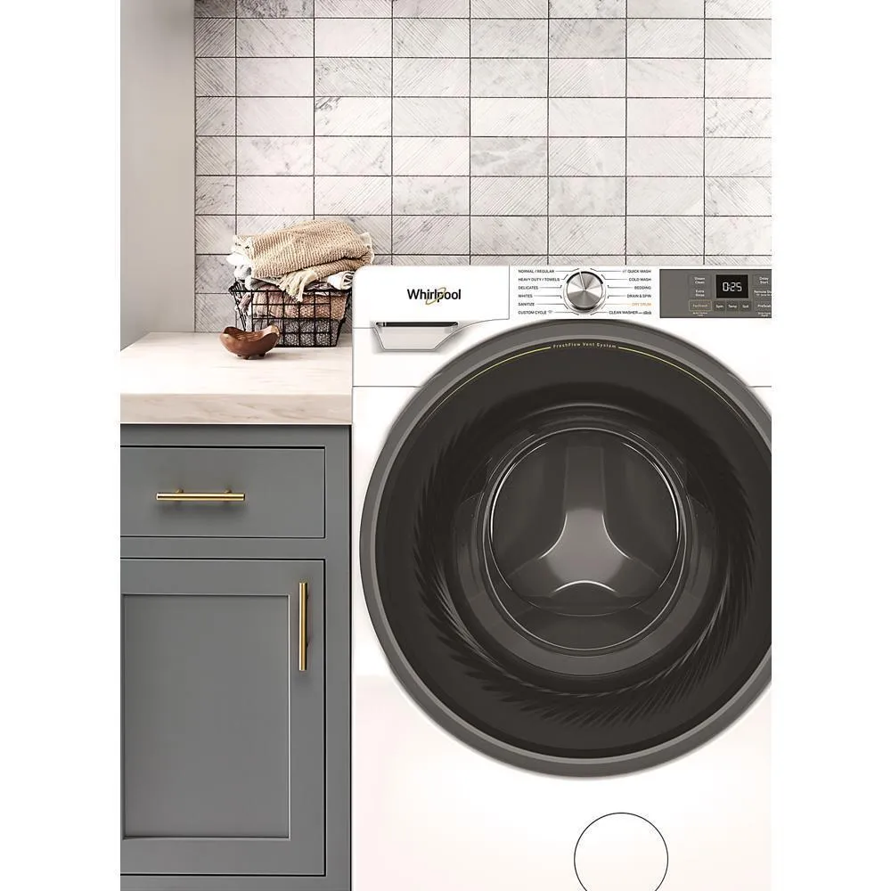 Whirlpool WFW5720RW 4.5 Cu. Ft. Smart Front Load Energy Star Washer With Freshflow&#8482; Vent System
