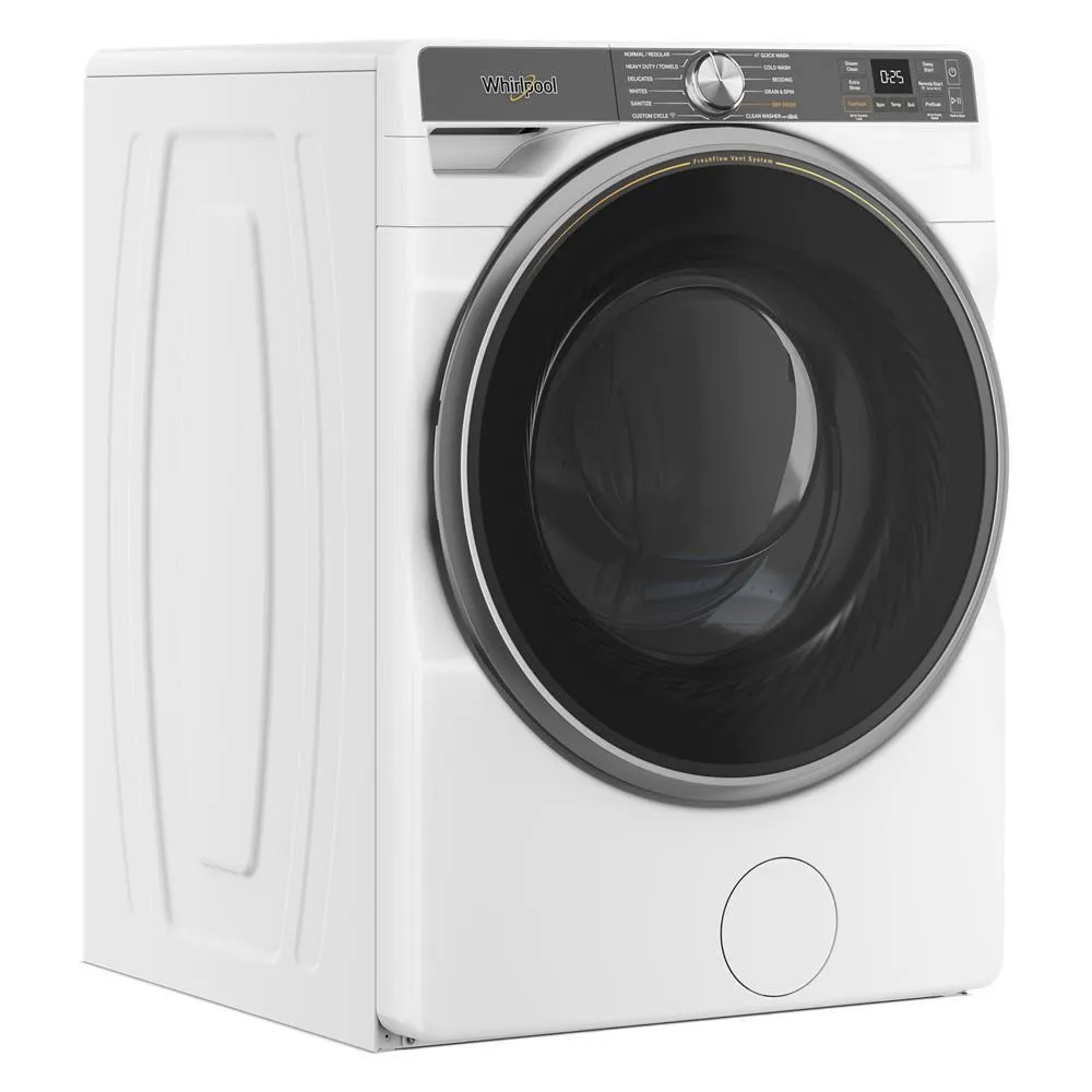 Whirlpool WFW6720RW 5.0 Cu. Ft. Smart Front Load Energy Star Washer With The Freshflow&#8482; Vent System