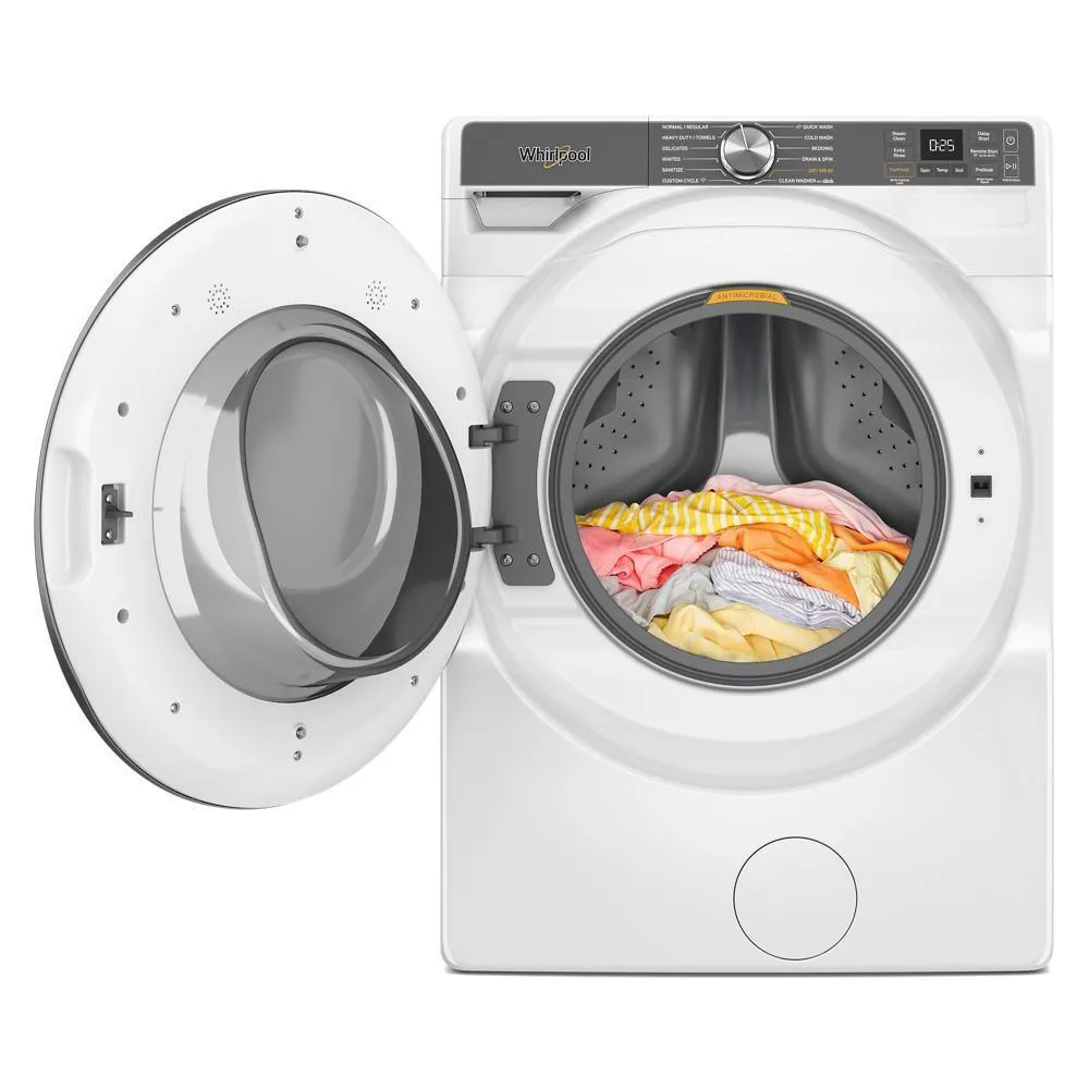 Whirlpool WFW6720RW 5.0 Cu. Ft. Smart Front Load Energy Star Washer With The Freshflow&#8482; Vent System