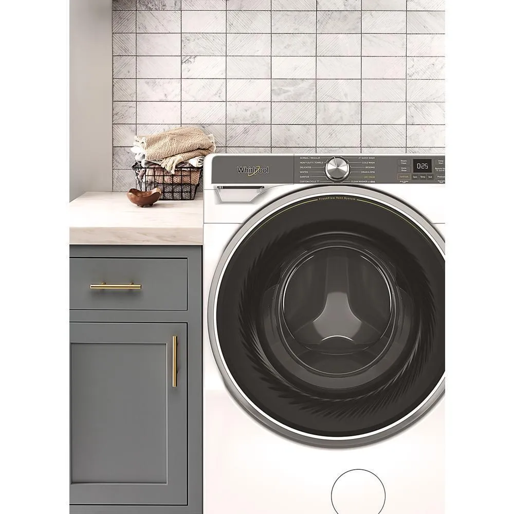 Whirlpool WFW6720RW 5.0 Cu. Ft. Smart Front Load Energy Star Washer With The Freshflow&#8482; Vent System
