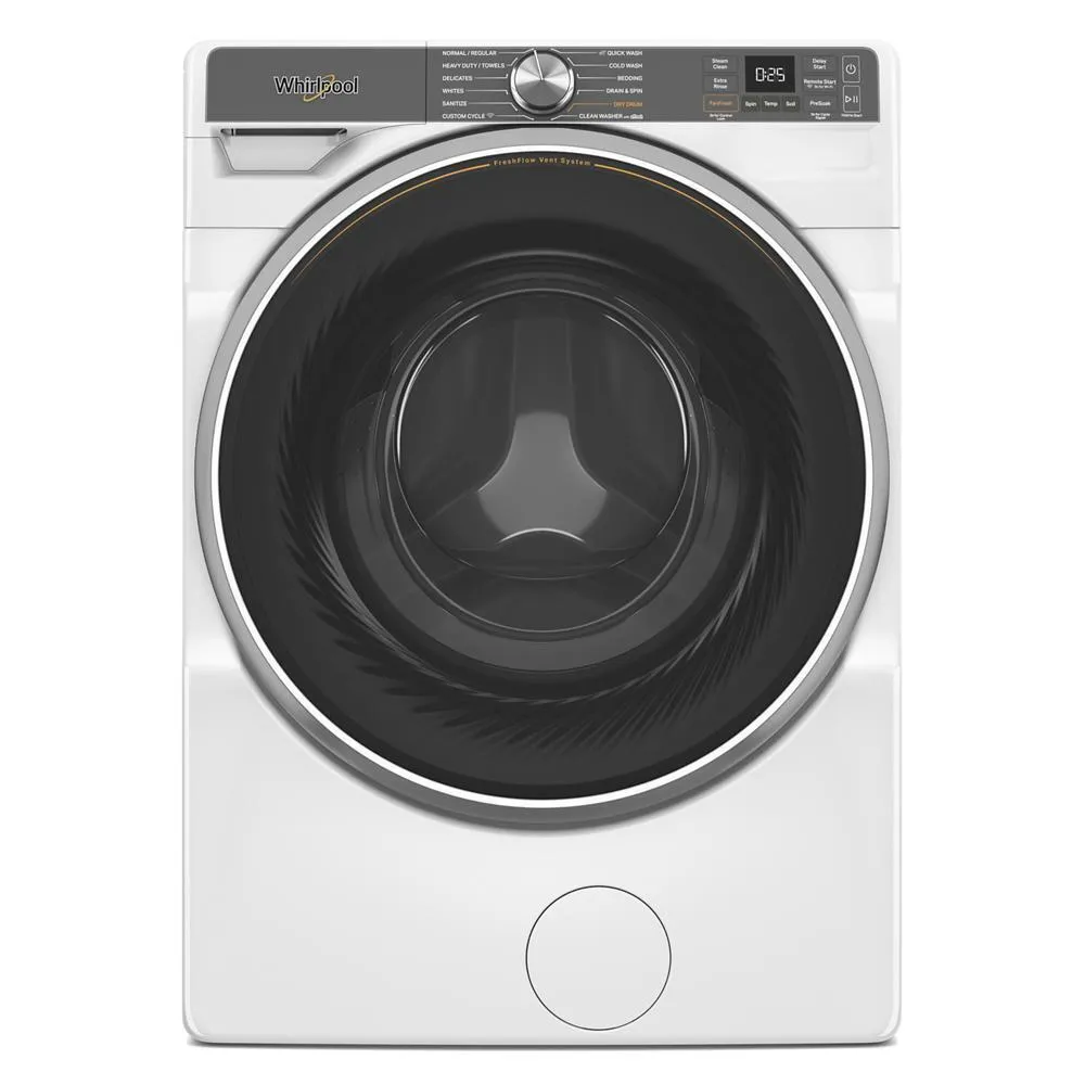 Whirlpool WFW6720RW 5.0 Cu. Ft. Smart Front Load Energy Star Washer With The Freshflow&#8482; Vent System