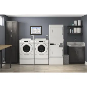 Whirlpool WHP1000VW 10 Pedestal For Commercial Front Load Washer And Dryer