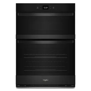 Whirlpool WOEC5030LB 6.4 Total Cu. Ft. Combo Wall Oven With Air Fry When Connected