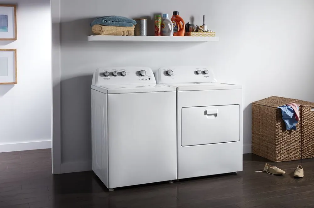 Whirlpool WTW4855HW 3.8 Cu. Ft. Top Load Washer With Soaking Cycles. 12 Cycles