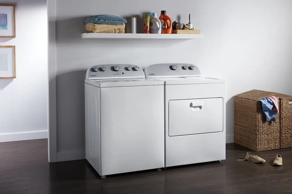 Whirlpool WTW4950HW 3.9 Cu. Ft. Top Load Washer With Soaking Cycles. 12 Cycles