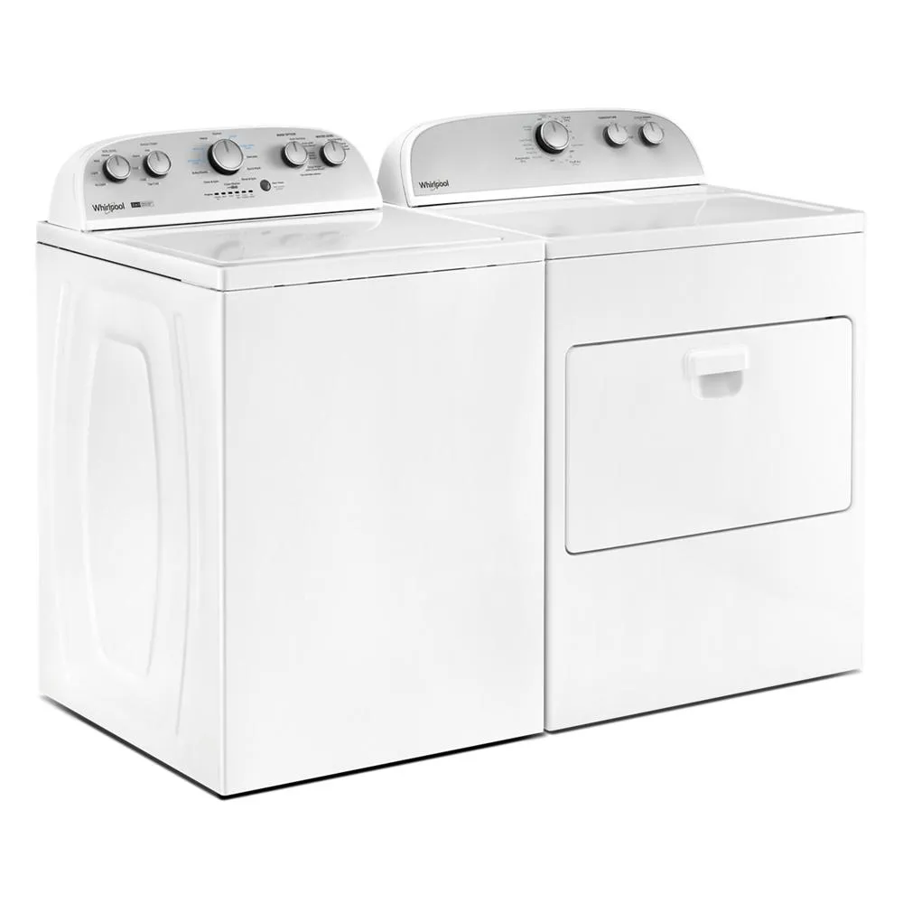 Whirlpool WTW4957PW 3.8-3.9 Cu. Ft. Whirlpool Top Load Washer With Removable Agitator