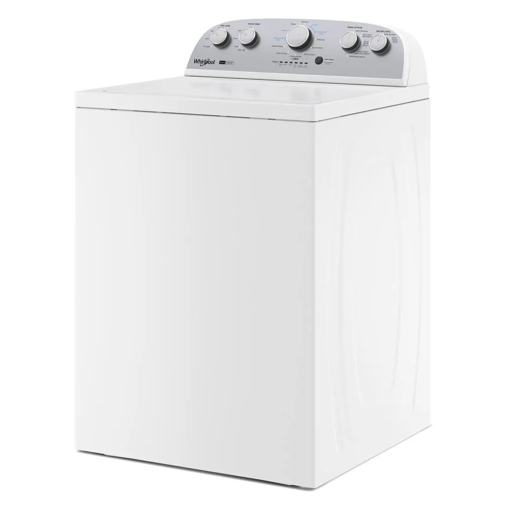 Whirlpool WTW4957PW 3.8-3.9 Cu. Ft. Whirlpool Top Load Washer With Removable Agitator