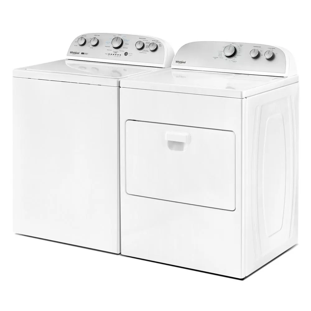 Whirlpool WTW4957PW 3.8-3.9 Cu. Ft. Whirlpool Top Load Washer With Removable Agitator