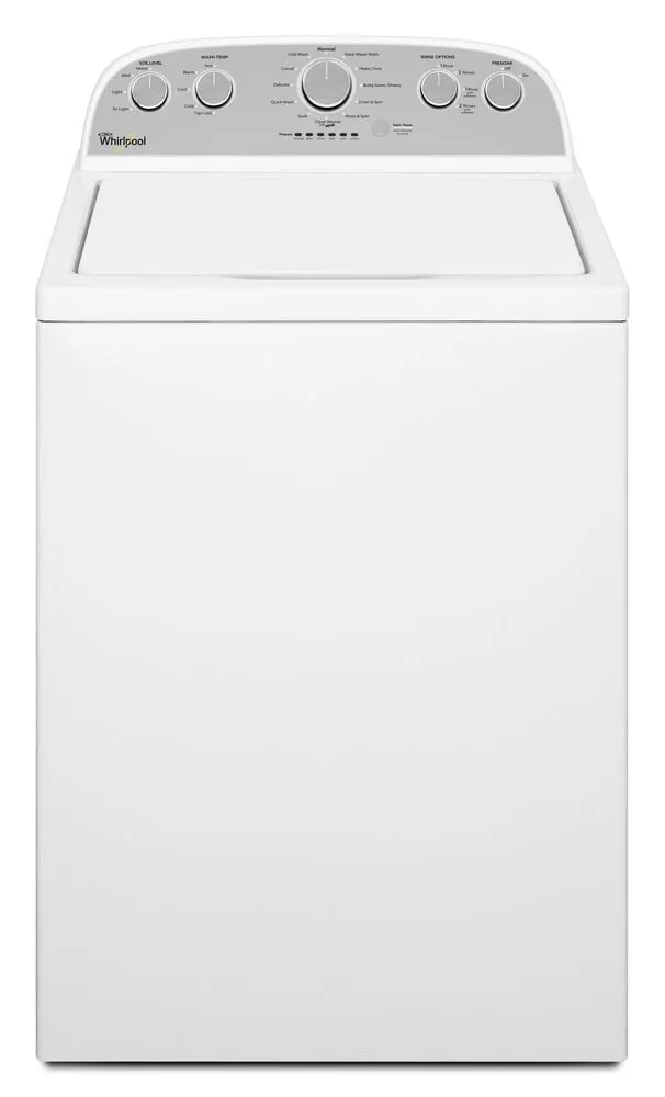 Whirlpool WTW5000DW 4.3 Cu.Ft Top Load Washer With Quick Wash. 12 Cycles