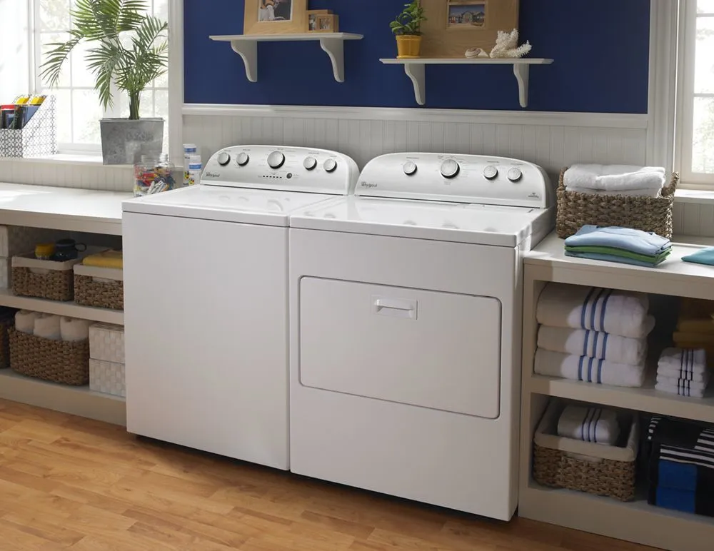 Whirlpool WTW5000DW 4.3 Cu.Ft Top Load Washer With Quick Wash. 12 Cycles