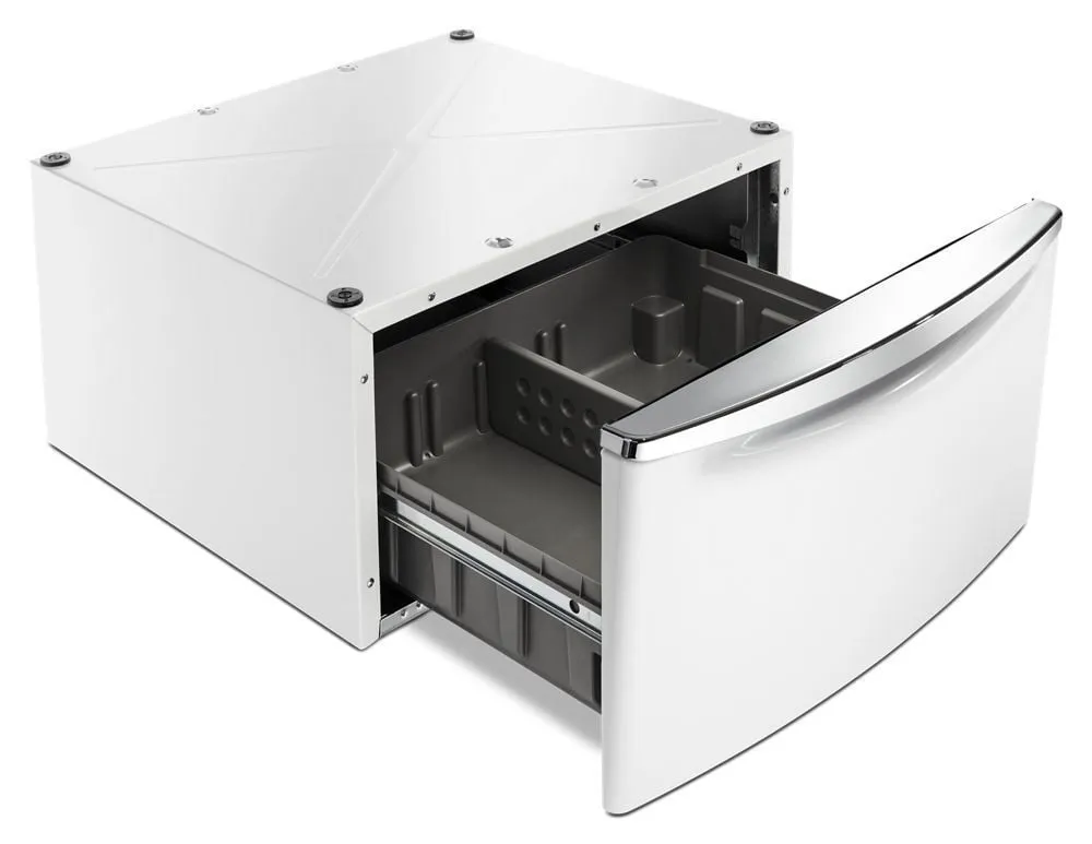 Whirlpool XHPC155XW 15.5 Pedestal For Front Load Washer And Dryer With Storage