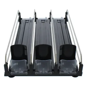 Zephyr PRDCC03 Zephyr Drink Caddy. 3 Rows. Compact Coolers